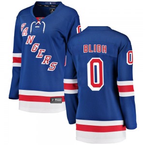 Anton Blidh New York Rangers Fanatics Branded Women's Breakaway Home Jersey (Blue)