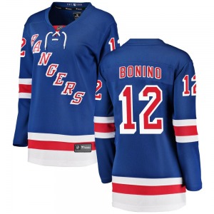 Nick Bonino New York Rangers Fanatics Branded Women's Breakaway Home Jersey (Blue)