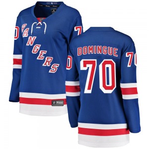 Louis Domingue New York Rangers Fanatics Branded Women's Breakaway Home Jersey (Blue)