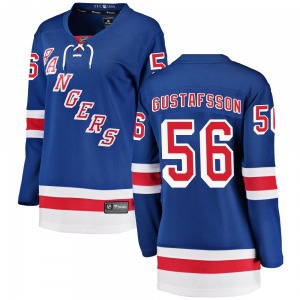 Erik Gustafsson New York Rangers Fanatics Branded Women's Breakaway Home Jersey (Blue)