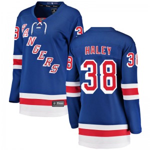 Micheal Haley New York Rangers Fanatics Branded Women's Breakaway Home Jersey (Blue)