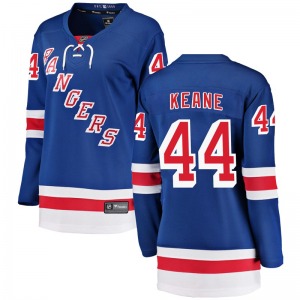 Joey Keane New York Rangers Fanatics Branded Women's Breakaway Home Jersey (Blue)