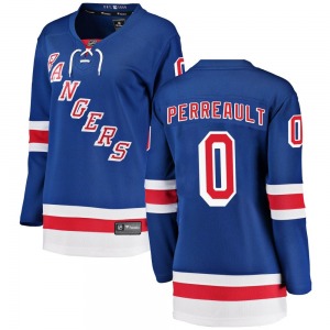 Gabriel Perreault New York Rangers Fanatics Branded Women's Breakaway Home Jersey (Blue)