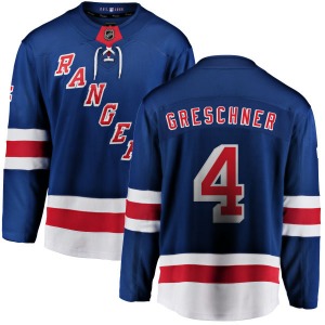 Ron Greschner New York Rangers Fanatics Branded Youth Breakaway Home Jersey (Blue)