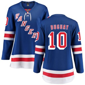 Ron Duguay New York Rangers Fanatics Branded Women's Breakaway Home Jersey (Blue)