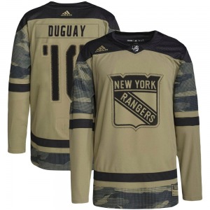 Ron Duguay New York Rangers Adidas Youth Authentic Military Appreciation Practice Jersey (Camo)