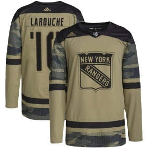 Pierre Larouche New York Rangers Adidas Youth Authentic Military Appreciation Practice Jersey (Camo)