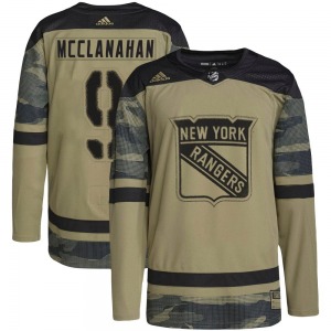 Rob Mcclanahan New York Rangers Adidas Youth Authentic Military Appreciation Practice Jersey (Camo)
