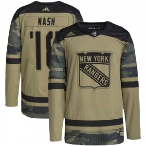 Riley Nash New York Rangers Adidas Youth Authentic Military Appreciation Practice Jersey (Camo)
