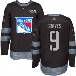 Adam Graves New York Rangers Youth Authentic 1917-2017 100th Anniversary Jersey (Black)