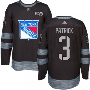 James Patrick New York Rangers Youth Authentic 1917-2017 100th Anniversary Jersey (Black)