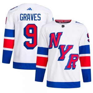 Adam Graves New York Rangers Adidas Authentic 2024 Stadium Series Primegreen Jersey (White)