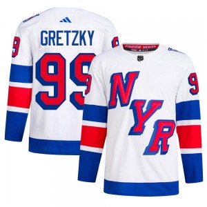 Wayne Gretzky New York Rangers Adidas Authentic 2024 Stadium Series Primegreen Jersey (White)