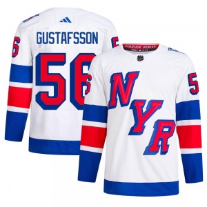 Erik Gustafsson New York Rangers Adidas Authentic 2024 Stadium Series Primegreen Jersey (White)