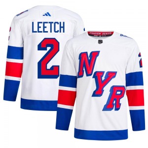 Brian Leetch New York Rangers Adidas Authentic 2024 Stadium Series Primegreen Jersey (White)