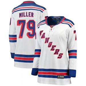 K'Andre Miller New York Rangers Fanatics Branded Women's Breakaway Away Jersey (White)