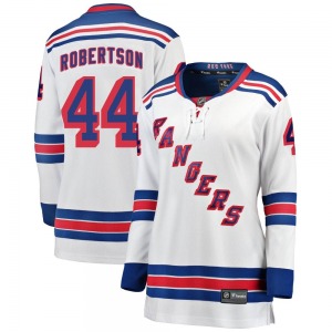 Matthew Robertson New York Rangers Fanatics Branded Women's Breakaway Away Jersey (White)