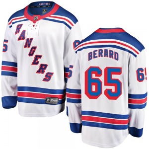 Brett Berard New York Rangers Fanatics Branded Breakaway Away Jersey (White)