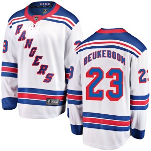 Jeff Beukeboom New York Rangers Fanatics Branded Breakaway Away Jersey (White)