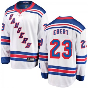 Nick Ebert New York Rangers Fanatics Branded Breakaway Away Jersey (White)