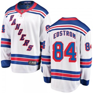 Adam Edstrom New York Rangers Fanatics Branded Breakaway Away Jersey (White)