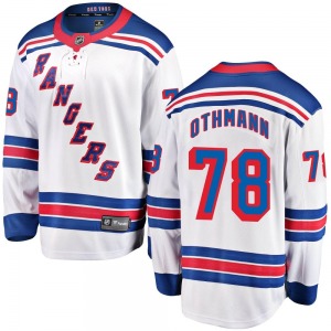 Brennan Othmann New York Rangers Fanatics Branded Breakaway Away Jersey (White)