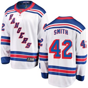 Brendan Smith New York Rangers Fanatics Branded Breakaway Away Jersey (White)