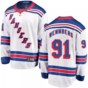 Alex Wennberg New York Rangers Fanatics Branded Breakaway Away Jersey (White)