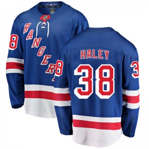 Micheal Haley New York Rangers Fanatics Branded Breakaway Home Jersey (Blue)