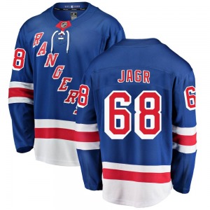 Jaromir Jagr New York Rangers Fanatics Branded Breakaway Home Jersey (Blue)