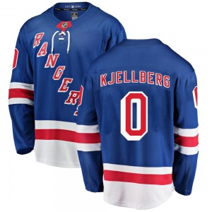 Simon Kjellberg New York Rangers Fanatics Branded Breakaway Home Jersey (Blue)
