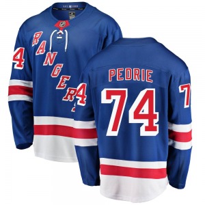 Vince Pedrie New York Rangers Fanatics Branded Breakaway Home Jersey (Blue)