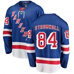 Malte Stromwall New York Rangers Fanatics Branded Breakaway Home Jersey (Blue)