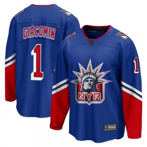 Eddie Giacomin New York Rangers Fanatics Branded Breakaway Special Edition 2.0 Jersey (Royal)