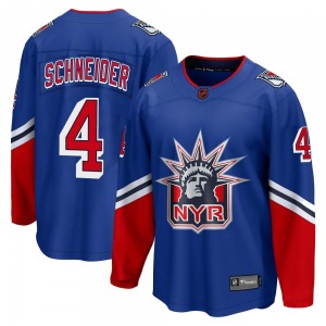 Braden Schneider New York Rangers Fanatics Branded Breakaway Special Edition 2.0 Jersey (Royal)