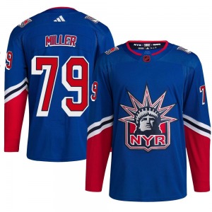 K'Andre Miller New York Rangers Adidas Authentic Reverse Retro 2.0 Jersey (Royal)