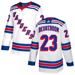 Jeff Beukeboom New York Rangers Adidas Youth Authentic Jersey (White)