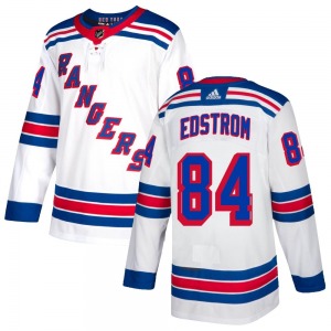 Adam Edstrom New York Rangers Adidas Youth Authentic Jersey (White)