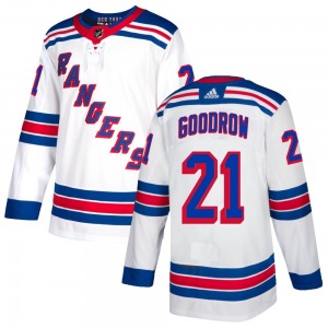 Barclay Goodrow New York Rangers Adidas Youth Authentic Jersey (White)