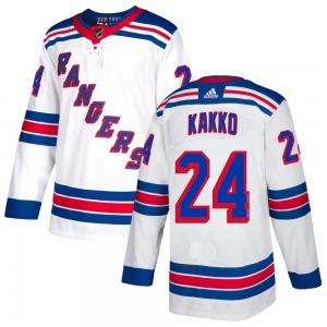 Kaapo Kakko New York Rangers Adidas Youth Authentic Jersey (White)