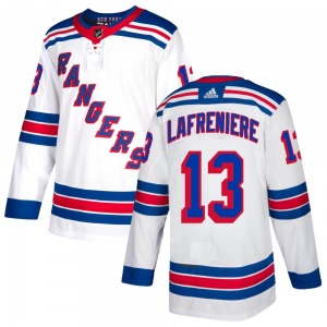 Alexis Lafreniere New York Rangers Adidas Youth Authentic Jersey (White)