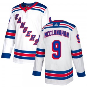Rob Mcclanahan New York Rangers Adidas Youth Authentic Jersey (White)