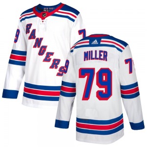 K'Andre Miller New York Rangers Adidas Youth Authentic Jersey (White)