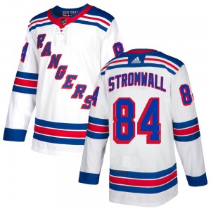 Malte Stromwall New York Rangers Adidas Youth Authentic Jersey (White)