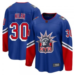 Chris Nilan New York Rangers Fanatics Branded Youth Breakaway Special Edition 2.0 Jersey (Royal)