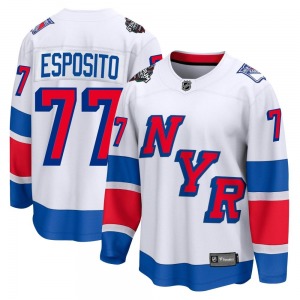 Phil Esposito New York Rangers Fanatics Branded Breakaway 2024 Stadium Series Jersey (White)