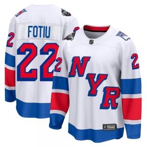 Nick Fotiu New York Rangers Fanatics Branded Breakaway 2024 Stadium Series Jersey (White)