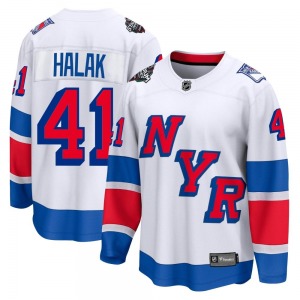 Jaroslav Halak New York Rangers Fanatics Branded Breakaway 2024 Stadium Series Jersey (White)