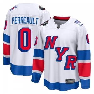 Gabriel Perreault New York Rangers Fanatics Branded Breakaway 2024 Stadium Series Jersey (White)