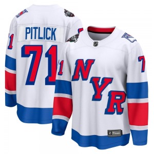 Tyler Pitlick New York Rangers Fanatics Branded Breakaway 2024 Stadium Series Jersey (White)